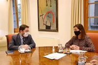 Armengol recibe en audiencia al secretario de Estado de la España Global