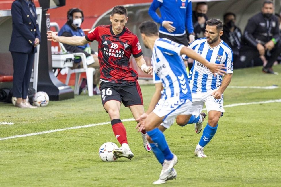 Mirandés y Tenerife empatan sin goles en Anduva