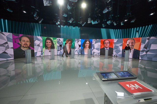 Primer debate electoral previo a los comicios del próximo 4 de mayo