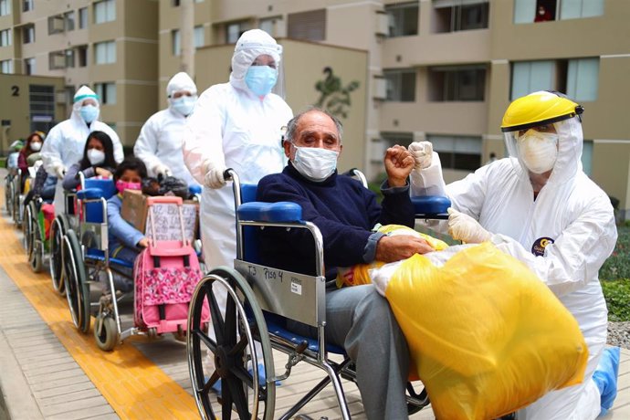 Archivo - Crisis sanitaria provocada por el coronavirus en Perú