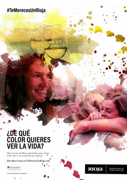 Campaña promocional de la DOC Rioja '¿De qué color quieres ver la vida?'
