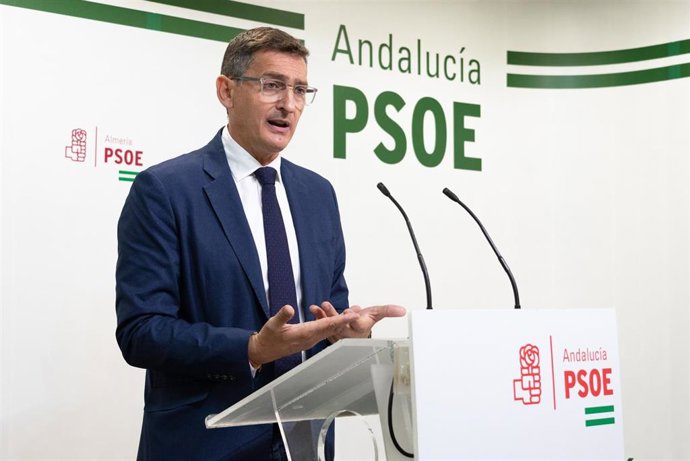 Archivo - El secretario general del PSOE de Almería, José Luis Sánchez Teruel