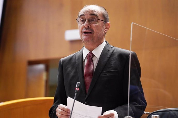 Javier Lambán es el presidente del Gobierno de Aragón.