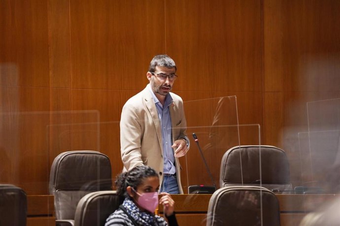 El diputado de IU, Álvaro Sanz.