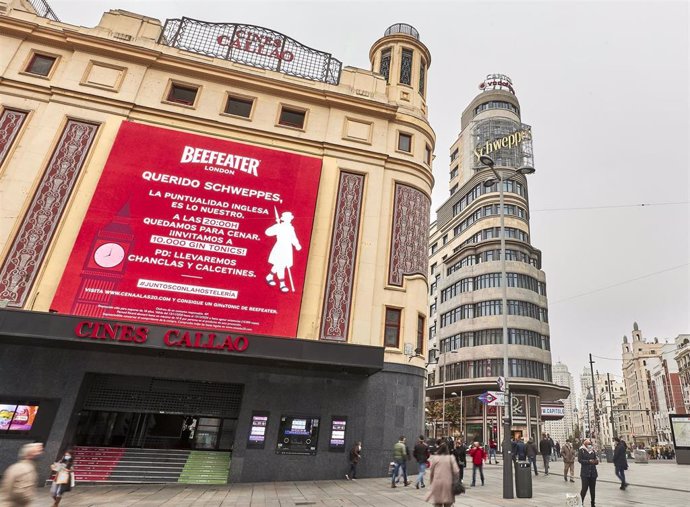 Archivo - Campaña de Beefeater para impulsar la hostelería