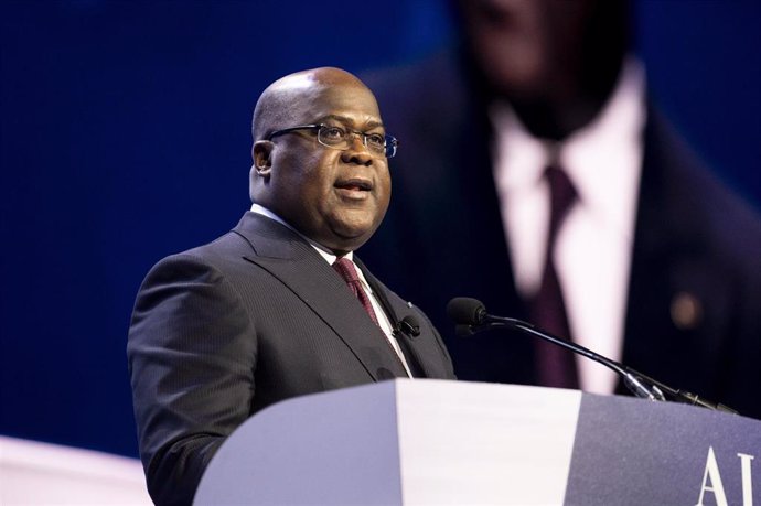 Archivo - El presidente de RDC, Felix Tshisekedi