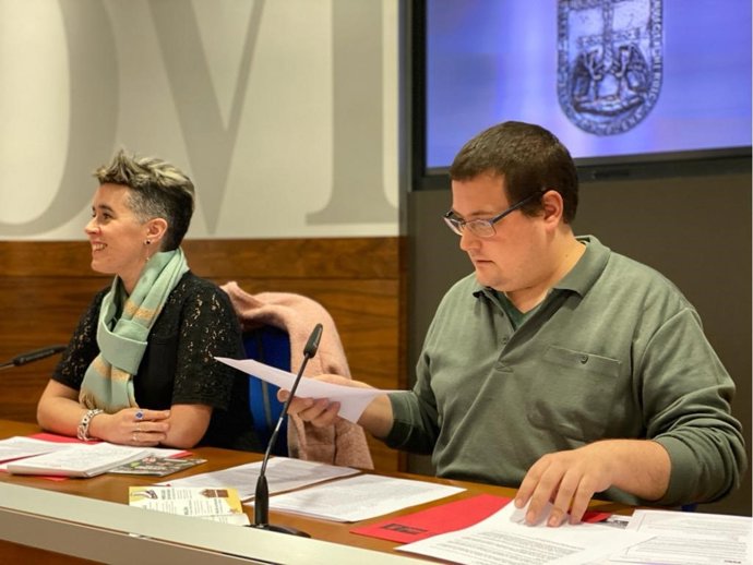 Archivo - Lucía Falcón y Diego Valiño.