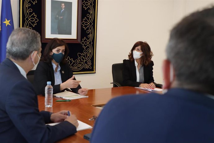 La presidenta de La Rioja en Villamediana