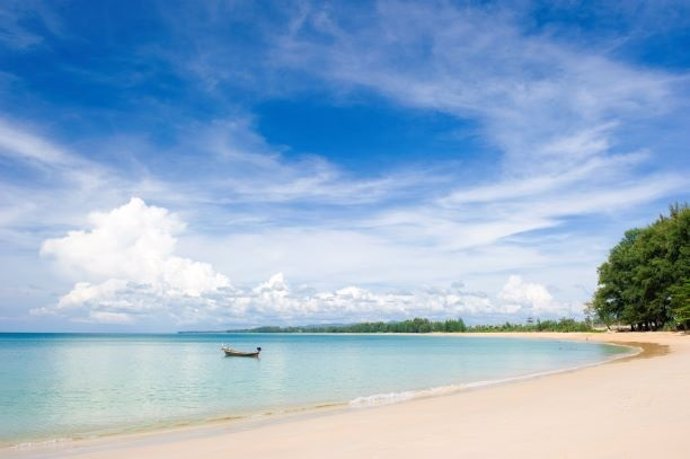 Imagen de una playa de Tailandia