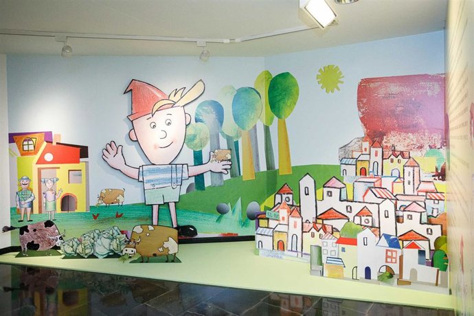 La Casa de los Morlanes acoge una exposición sobre el mundo imaginario del cuento de "Garbancito"