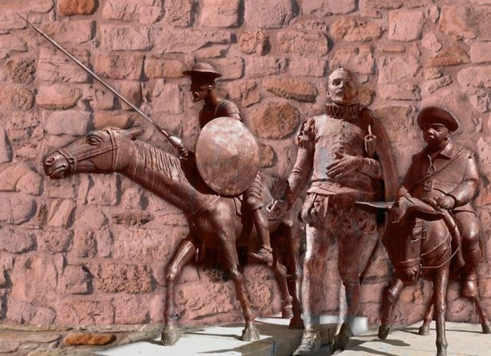 Archivo - Imagen ilustrada de El Quijote