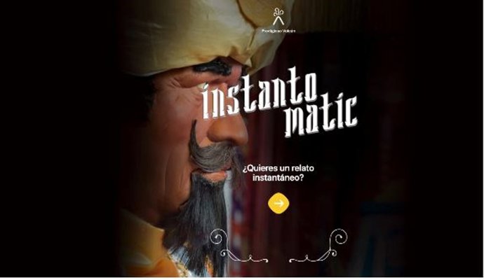 Sistema de  Inteligencia artificial Instantomatic para la creación de microrrelatos.