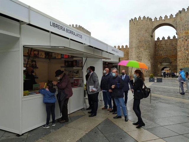 Inauguración de la Feria del Libro de Ávila.