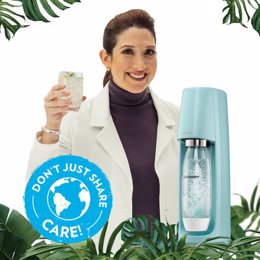This Earth Day SodaStream is teaming up with Randi Zuckerberg to announce their newest sustainability goals through an environmental campaign, Dont Just Share, Care.