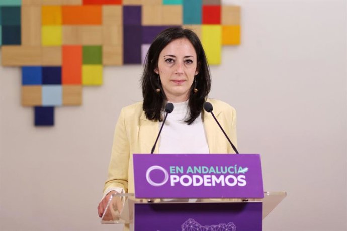 La diputada de Unidas Podemos por Sevilla Isabel Franco.