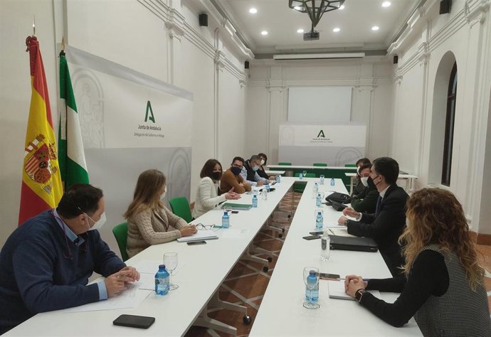 Archivo - Imagen de archivo de la primera reunión de la mesa técnica de Los Asperones