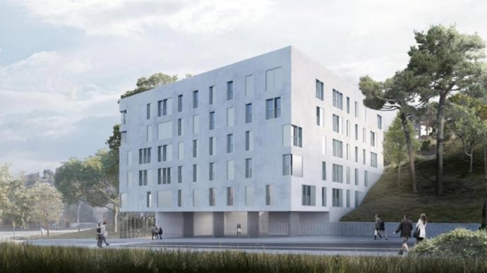 Barcelona inicia la construcción de un nuevo edificio de 31 viviendas públicas en Torre Baró