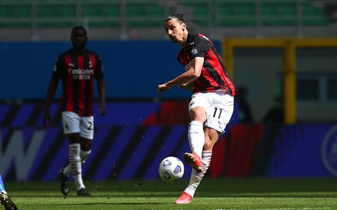 Zlatan Ibrahimovic con el AC Milan