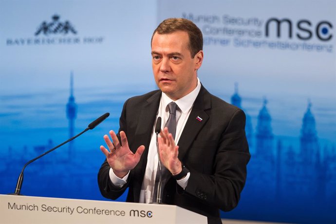 Archivo - El vicepresidente del Consejo de Seguridad de Rusia, Dimitri Medvedev