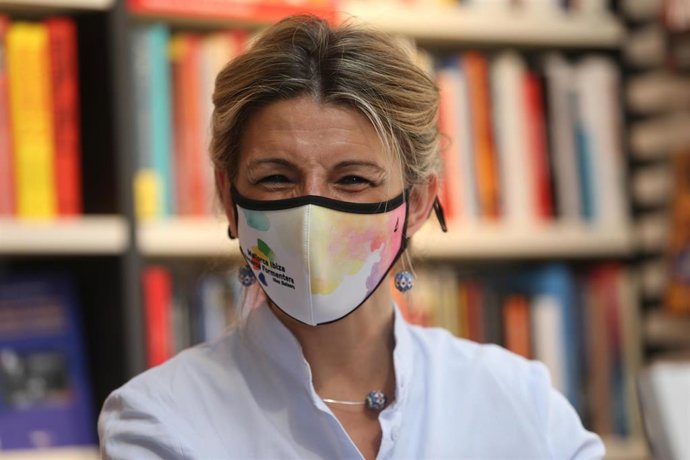 La vicepresidenta tercera y ministra de Trabajo y Economía Social, Yolanda Díaz