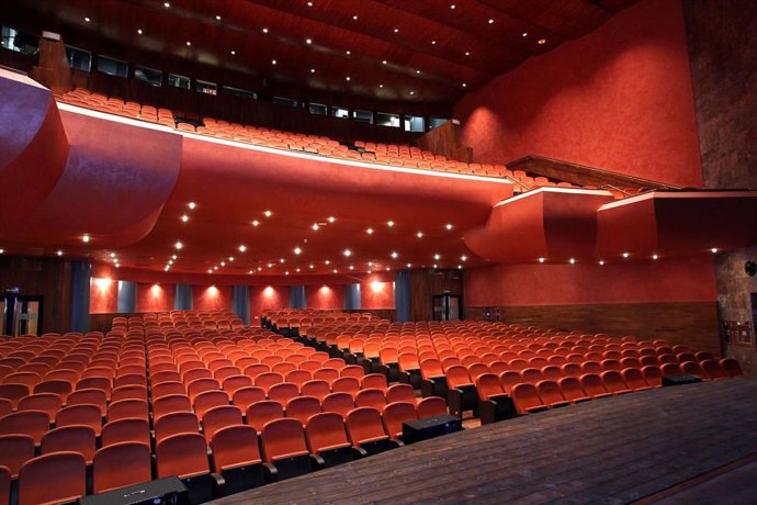 El teatro Gaztambide de Tudela, uno de los espacios escénicos de Navarra