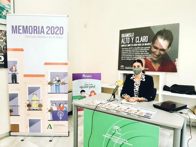 La asesora de programa del Instituto Andaluz de la Mujer (IAM) en Sevilla, Marta Gómez