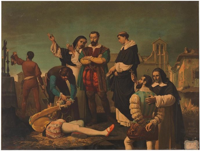Pintura de Gisbert, Los Comuneros