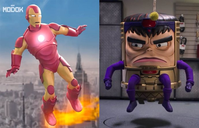 Tráiler sin censura de MODOK: La comedia del irreverente villano de Marvel... Con Iron Man y Wonder Man