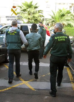Imagen del individuo detenido