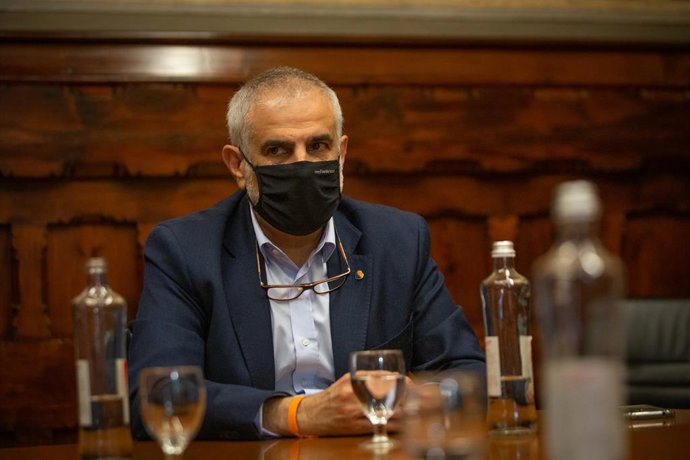 Archivo - El líder de Cs en Catalunya, Carlos Carrizosa, en una imagen de archivo.