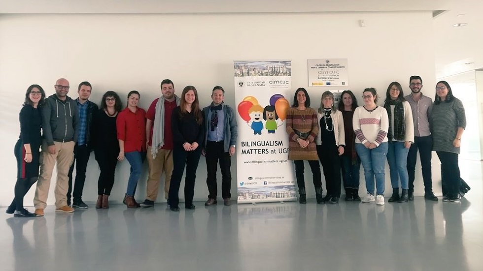 Participantes en el proyecto '¿Cómo conviven varios idiomas en el cerebro? Transfiriendo la investigación desde el laboratorio a la sociedad'