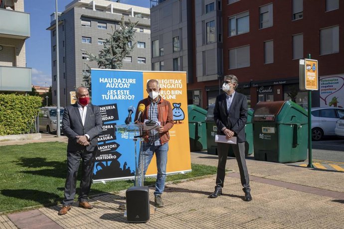 Rueda de prensa del presidente de la Mancomunidad.