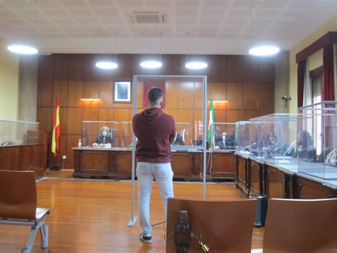 Archivo - El acusado durante la vista celebrada en la Audiencia de Jaén