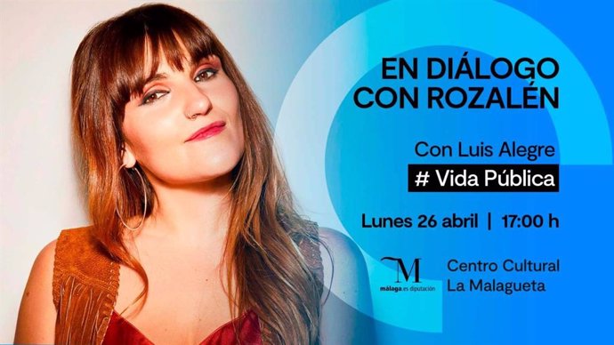 Rozalén estará en el Centro Cultural La Malagueta