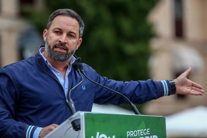 El presidente de Vox, Santiago Abascal en una imagen de archivo