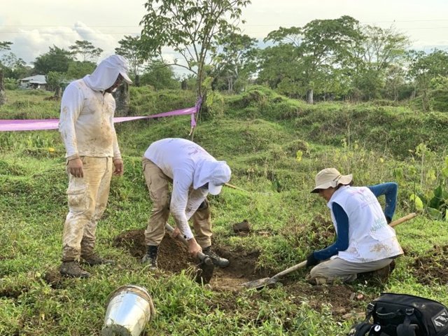 Archivo - Recuperación de los cuerpos de los desaparecidos.
