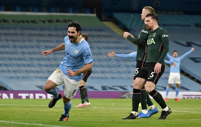 Archivo - Ilkay Gündogan en el Manchester City-Tottenham Hotspur de Premier League