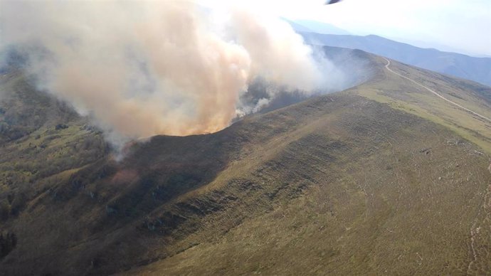 Incendio forestal 