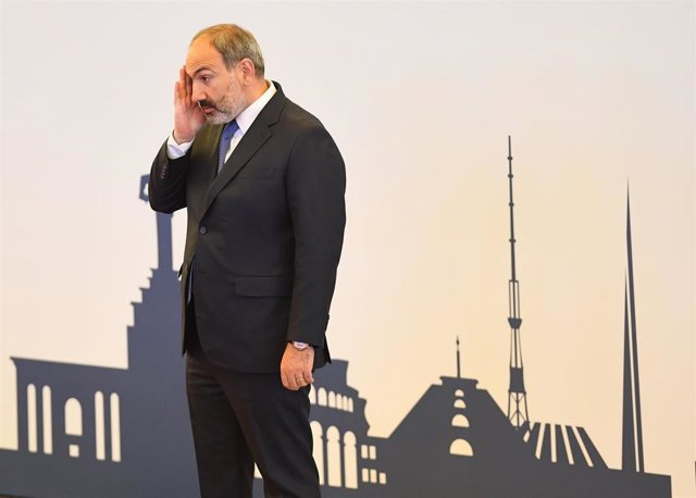 Archivo - El primer ministro armenio, Nikol Pashinian