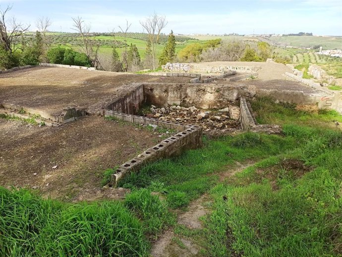 Imagen del yacimiento arqueológico del Carambolo el pasado mes de febrero