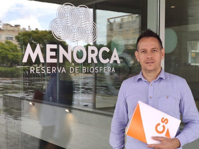 El conseller de Cs en el Consell de Menorca, Eugenio Ayuso.