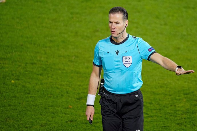 Archivo - Referee Danny Makkelie during the UEFA Nations League football match between Belgium and England on november 15, 2020 at King Power Stadium in Leuven, Belgium - Photo Jeroen Meuwsen / Orange Pictures / DPPI