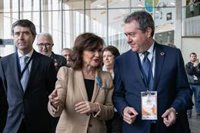 Carmen Calvo cree que el PSOE-A tiene que "estar preparado cuanto antes mejor" ante unas posibles elecciones a la Junta