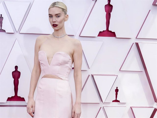 Vanessa Kirby attends the 93rd Annual Academy Awards at Union Station on April 25, 2021 in Los Angeles, California. (Photo by Chris Pizzello-Pool/Getty Images)