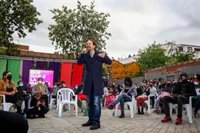 Iglesias: "El fascismo forma parte de proyecto de Ayuso, que parece más la candidata de ultraderecha que Monasterio"