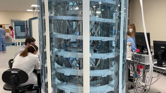 Laboratorio de Análisis Clínicos del Hospital La Fe de Valencia.