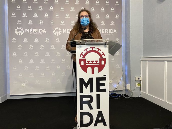 La portavoz del equipo de gobierno y delegada de Hacienda en el Ayuntamiento de Mérida, Carmen Yáñez