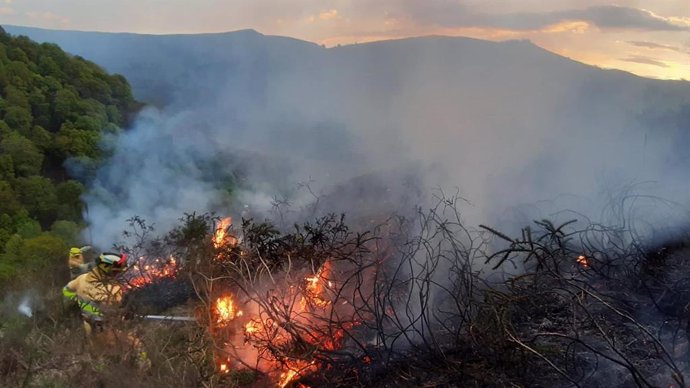 Incendio en Cieza