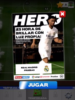 El juego 'Score! Hero 2' se lanza en todo el mundo con los equipos de LaLiga.