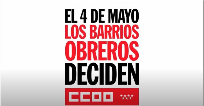 CCOO llama a votar a los barrios obreros